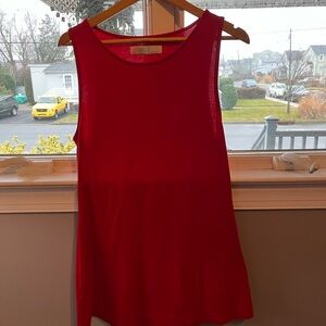 Free People Vibrant Red Mini Dress